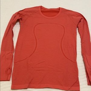 Lululemon run swiftly long sleeve shirt